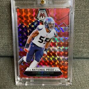 Custom 3D Floater - Danielle Hunter Mosaic Houston Texans card